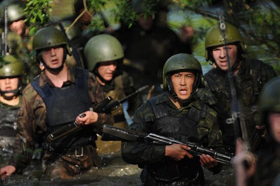 Trials for the right to wear maroon beret in Moscow suburbs