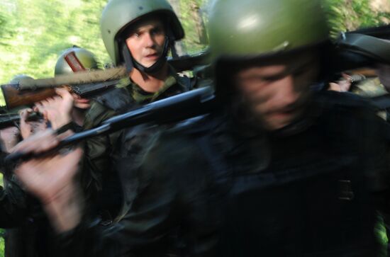 Trials for the right to wear maroon beret in Moscow suburbs