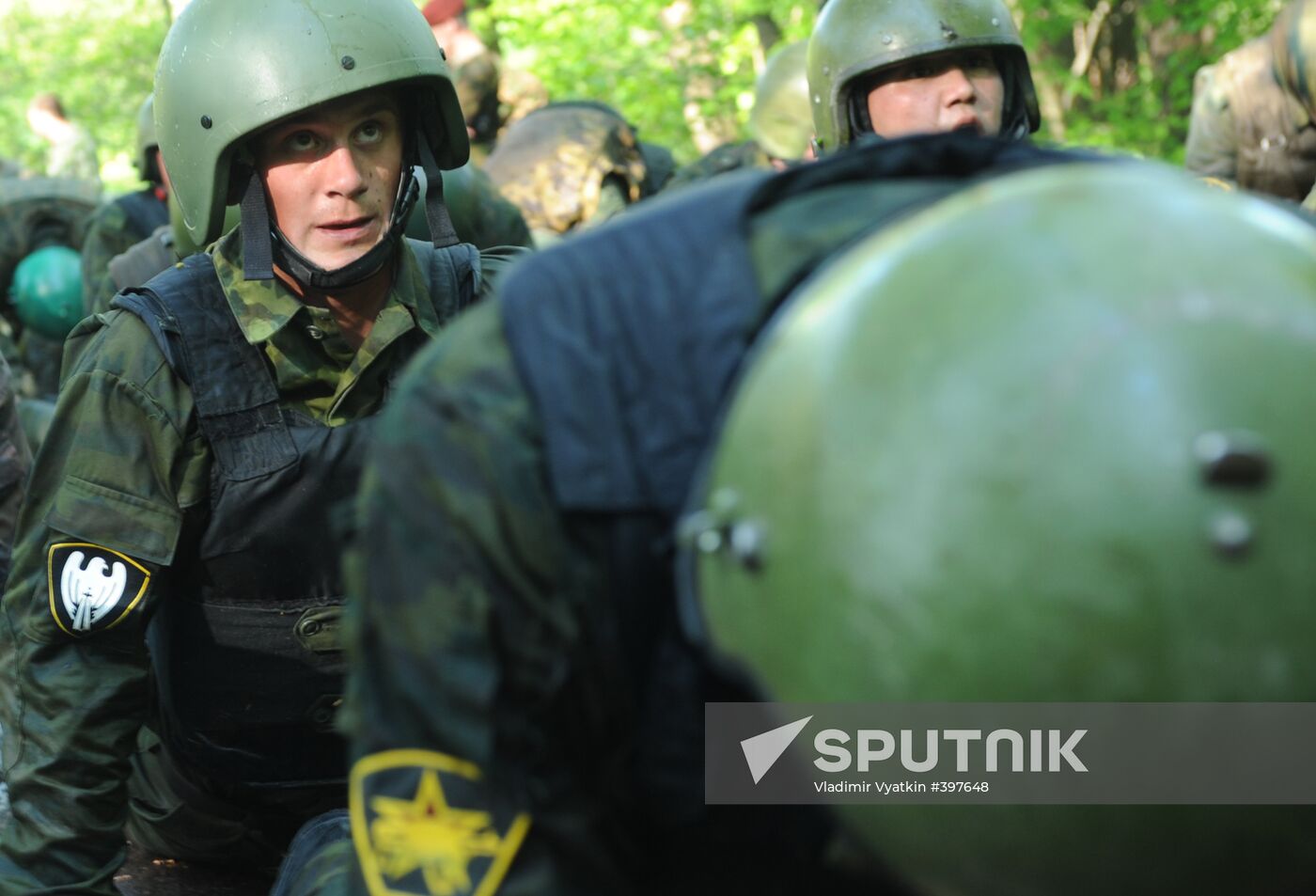 Trials for the right to wear maroon beret in Moscow suburbs