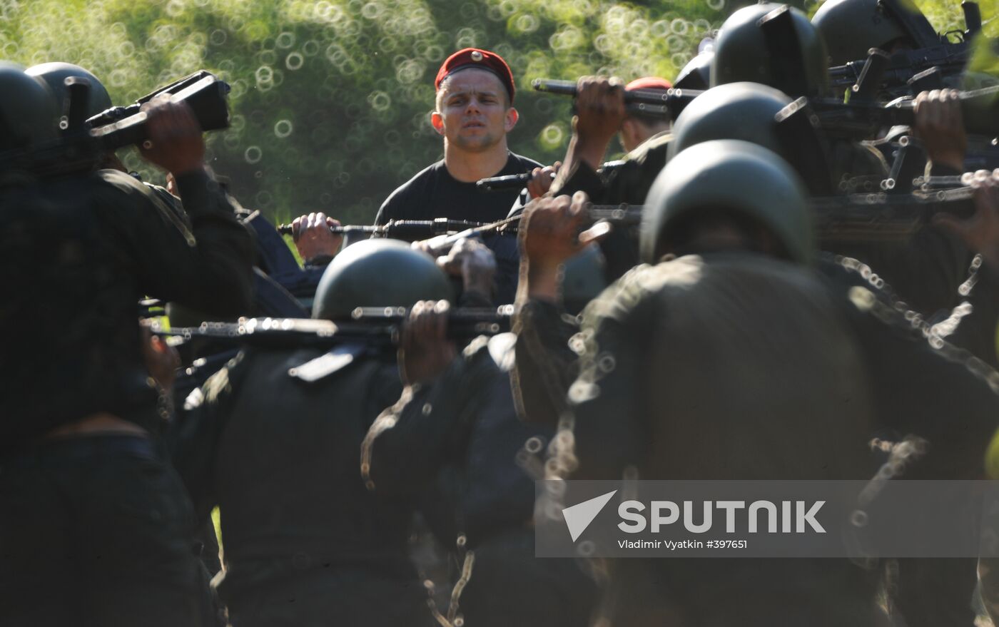 Trials for the right to wear maroon beret in Moscow suburbs