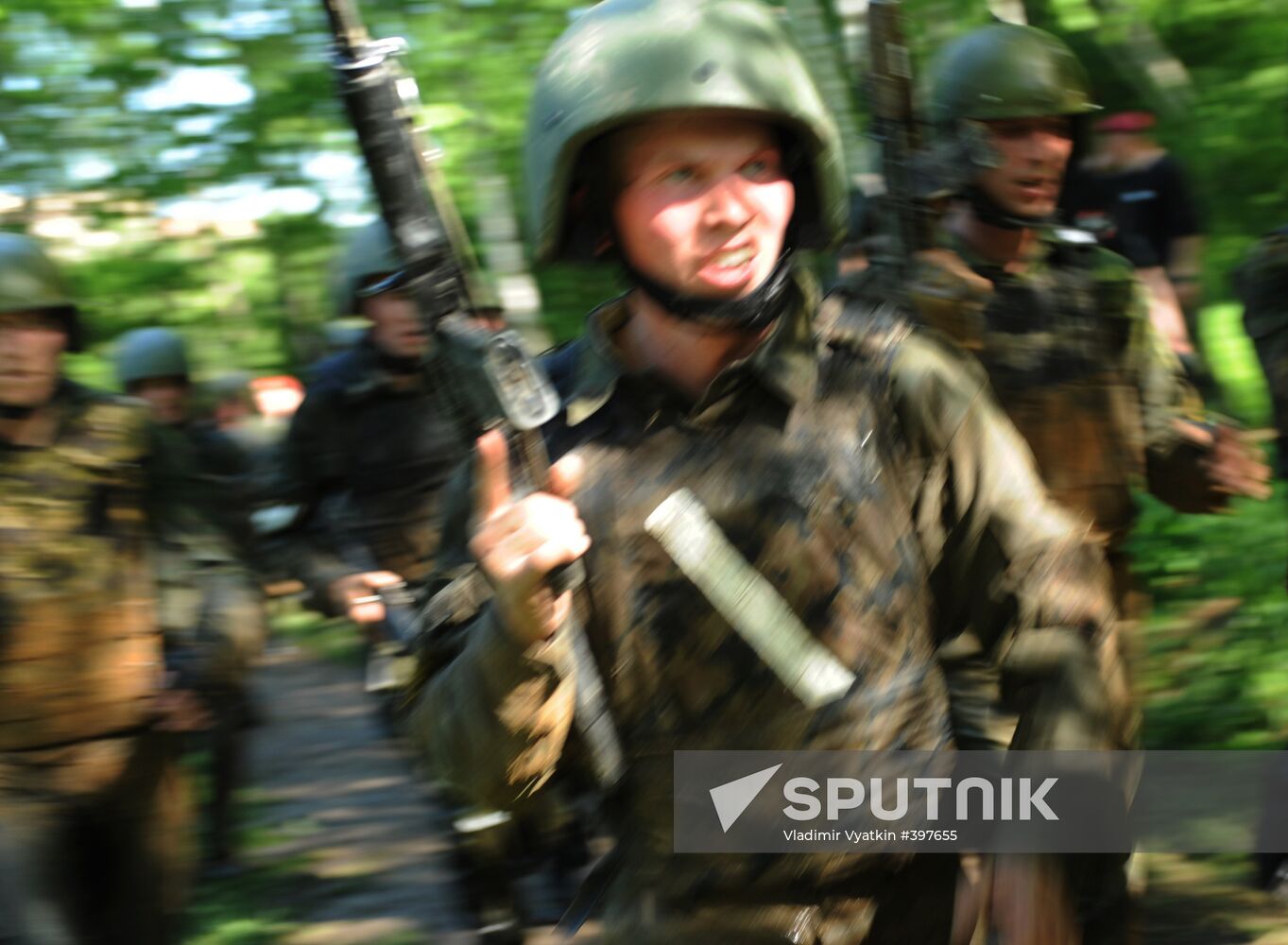 Trials for the right to wear maroon beret in Moscow suburbs