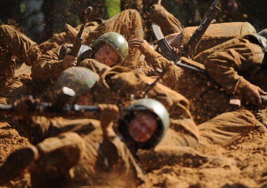 Trials for the right to wear maroon beret in Moscow suburbs