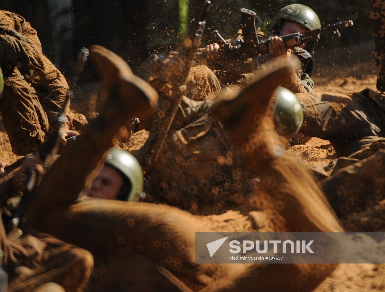 Trials for the right to wear maroon beret in Moscow suburbs