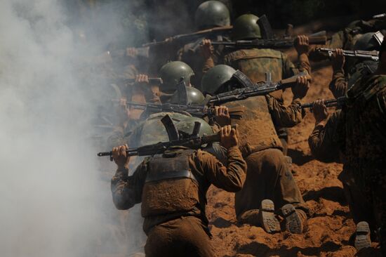Trials for the right to wear maroon beret in Moscow suburbs