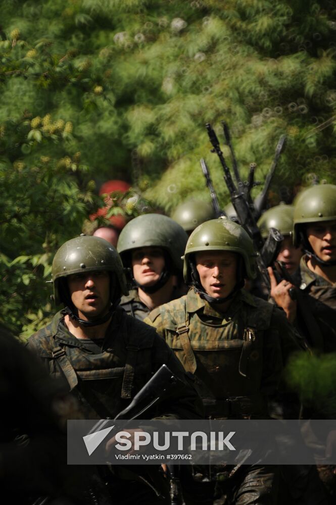 Trials for the right to wear maroon beret in Moscow suburbs