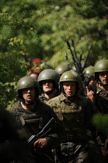 Trials for the right to wear maroon beret in Moscow suburbs