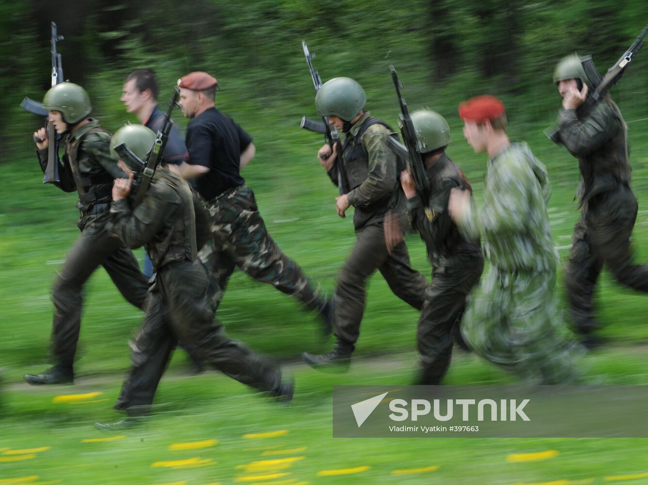 Trials for the right to wear maroon beret in Moscow suburbs
