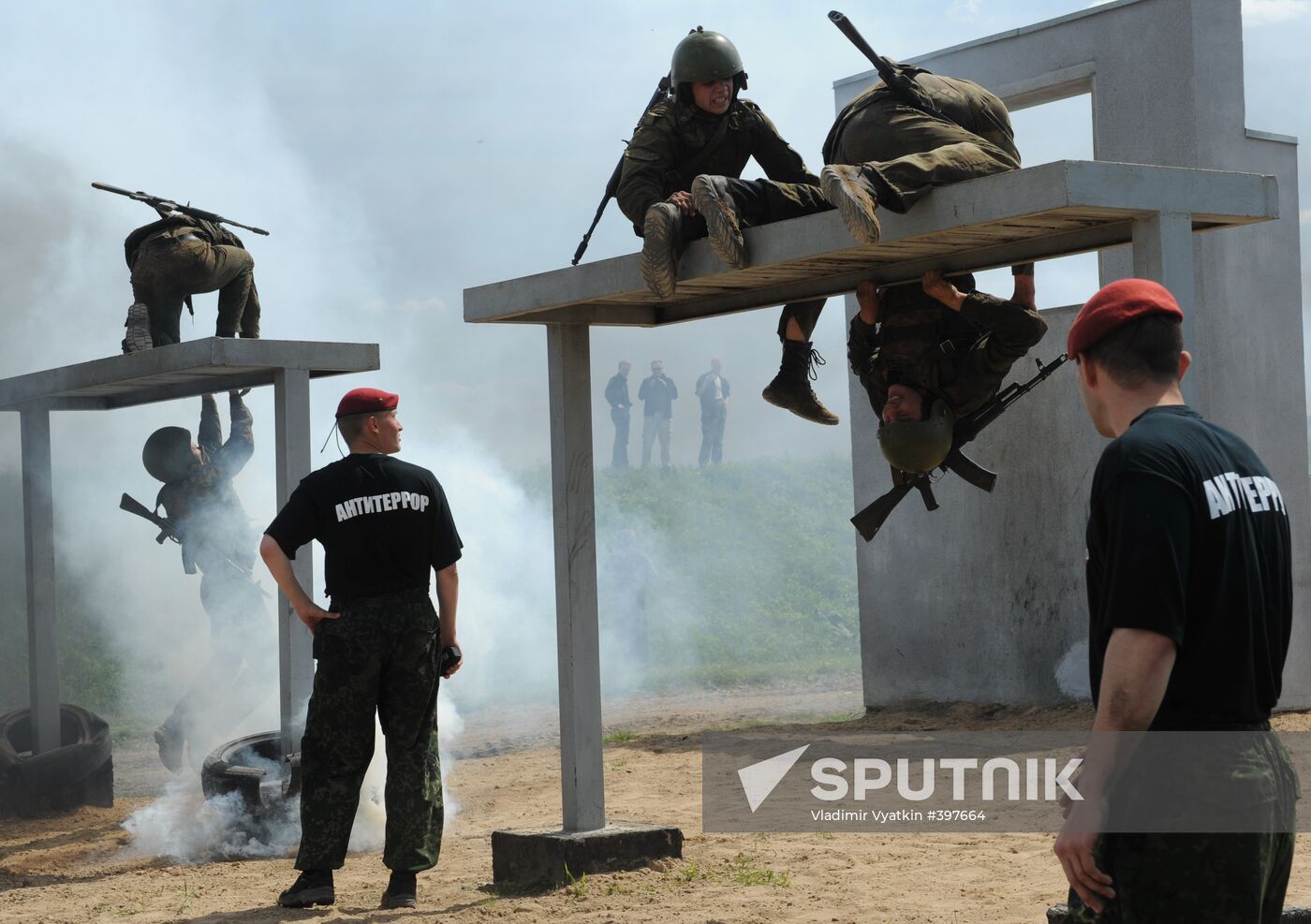 Trials for the right to wear maroon beret in Moscow suburbs
