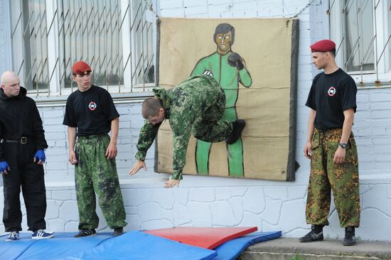 Trials for the right to wear maroon beret in Moscow suburbs
