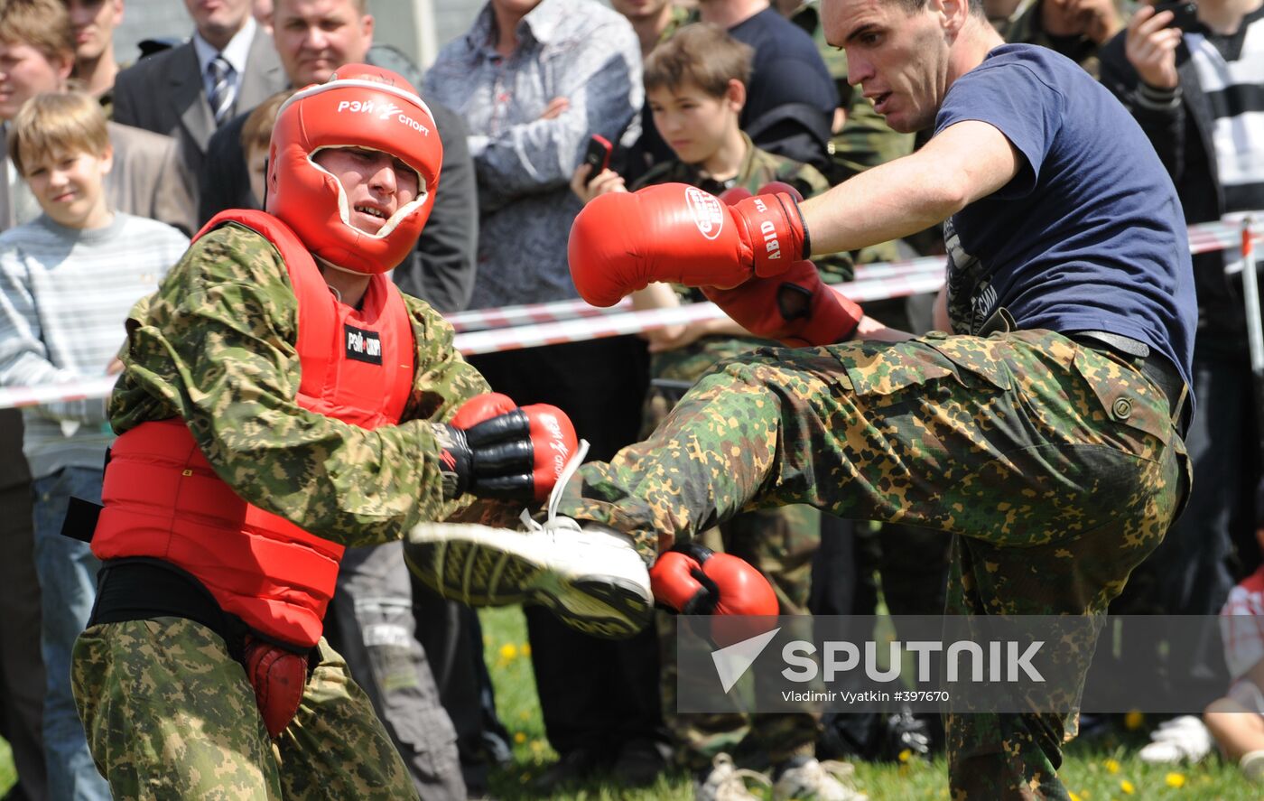 Trials for the right to wear maroon beret in Moscow suburbs