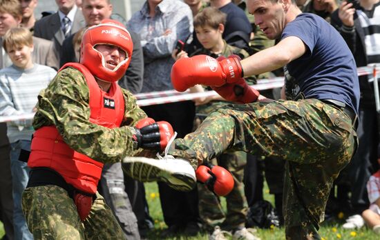 Trials for the right to wear maroon beret in Moscow suburbs