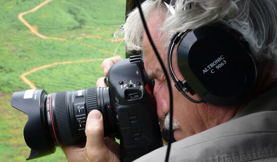 Wildlife photographer Yann Arthus-Bertrand