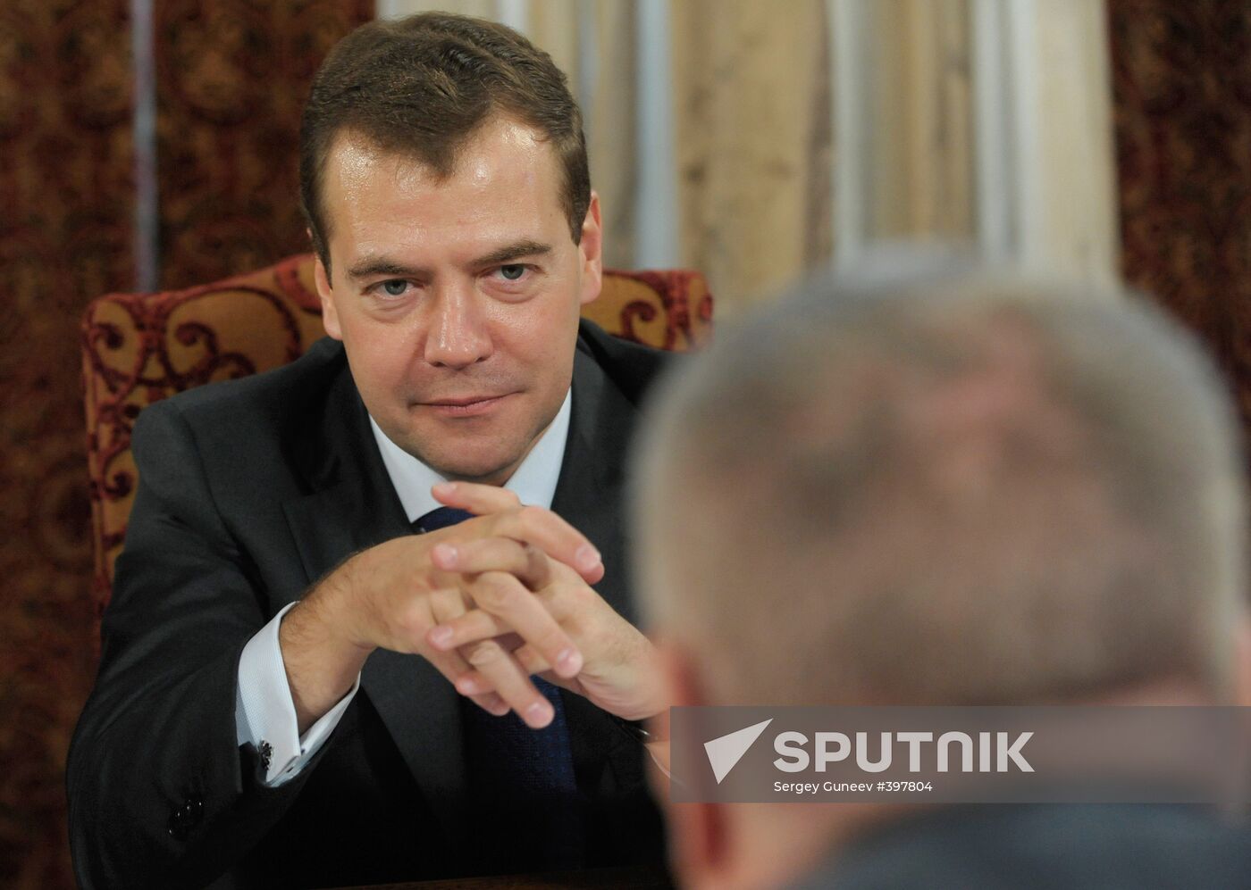 Dmitry Medvedev meeting with LDPR activists