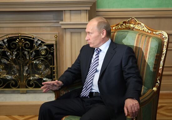 Prime Minister Vladimir Putin in Minsk