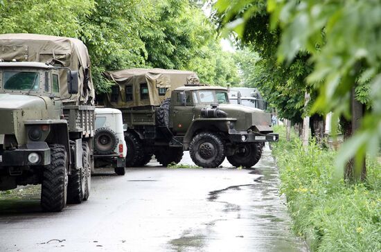 A raid against militants in Nalchik