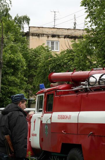 A raid against militants in Nalchik