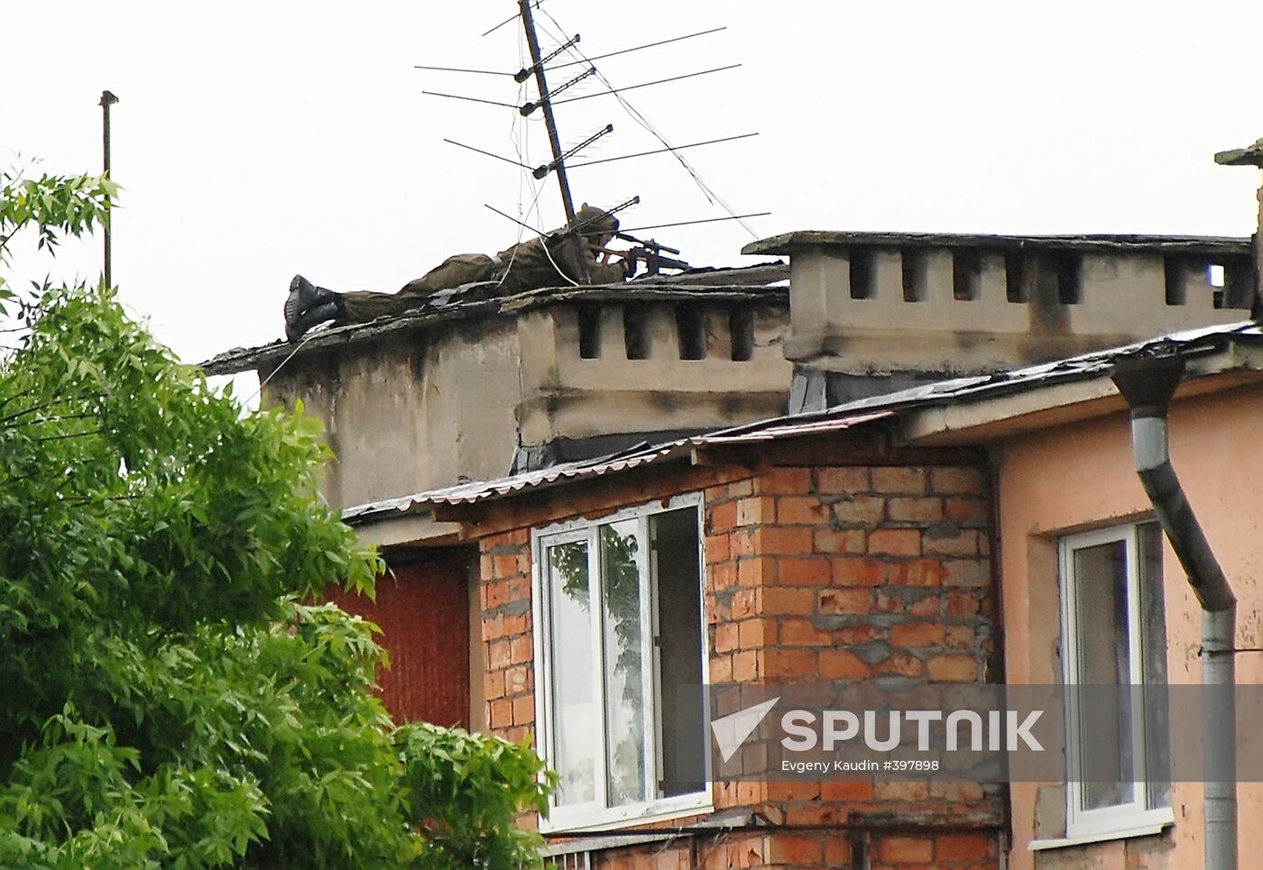 A raid against militants in Nalchik