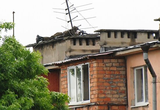 A raid against militants in Nalchik