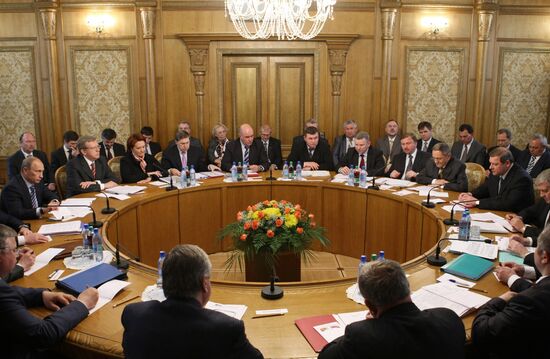 Russian-Belorussian talks in Minsk