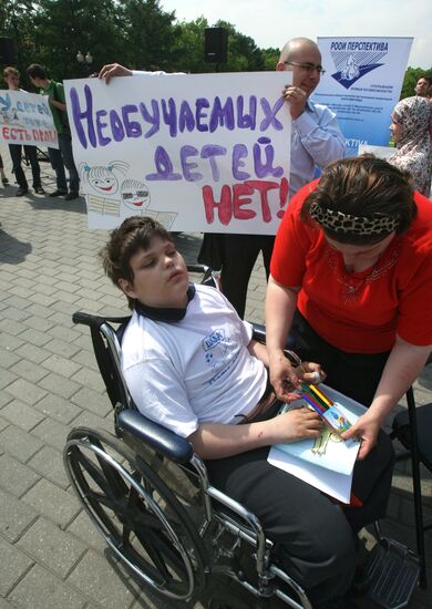 Action for befitting education of children with disabilities