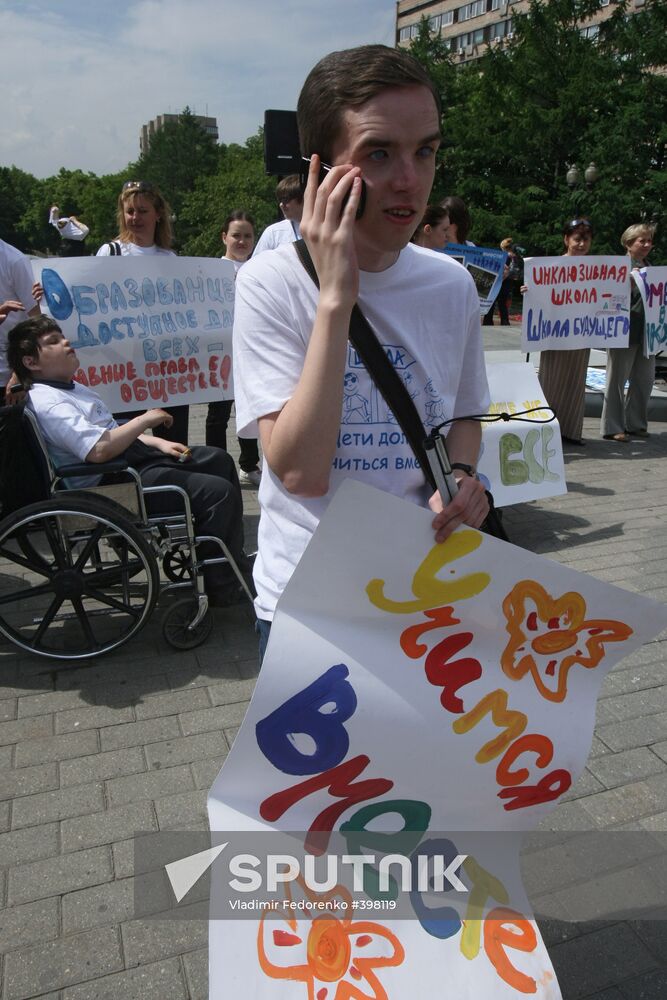 Action for befitting education of children with disabilities