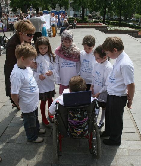 Action for befitting education of children with disabilities