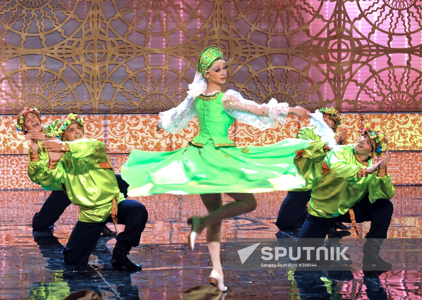 Shooting movie in honor of Lyudmila Zykina's 80th birthday