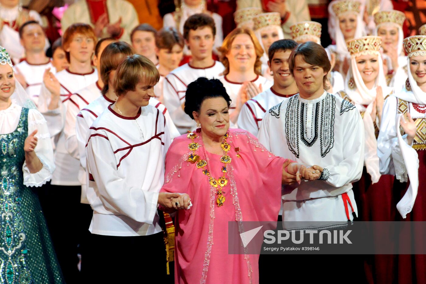 Shooting movie in honor of Lyudmila Zykina's 80th birthday