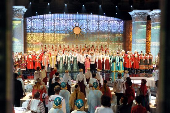 Shooting movie in honor of Lyudmila Zykina's 80th birthday