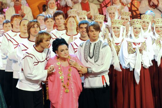 Shooting movie in honor of Lyudmila Zykina's 80th birthday