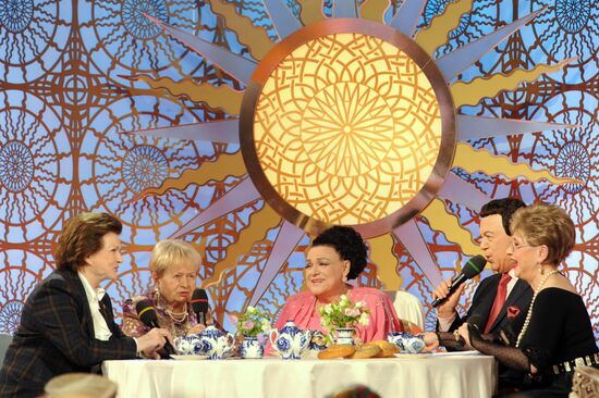 Shooting movie in honor of Lyudmila Zykina's 80th birthday