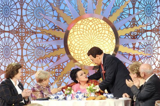 Shooting movie in honor of Lyudmila Zykina's 80th birthday