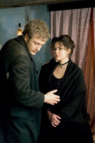 Scene from Yury Moroz's new movie The Brothers Karamazov