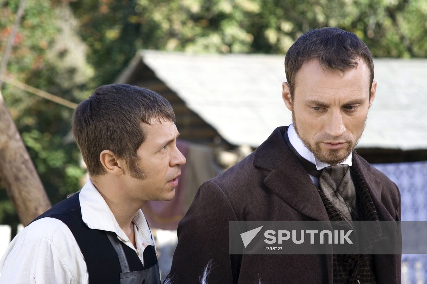 Scene from Yury Moroz's new movie The Brothers Karamazov