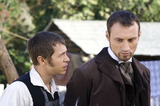 Scene from Yury Moroz's new movie The Brothers Karamazov