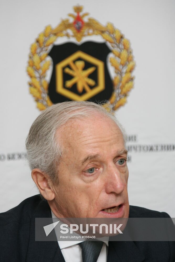 OPCW Director-General Rogelio Pfirter