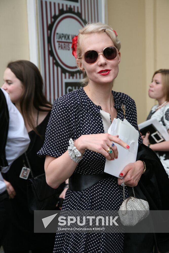 Chanel presents Paris-Moscow Collection at Maly Theatre