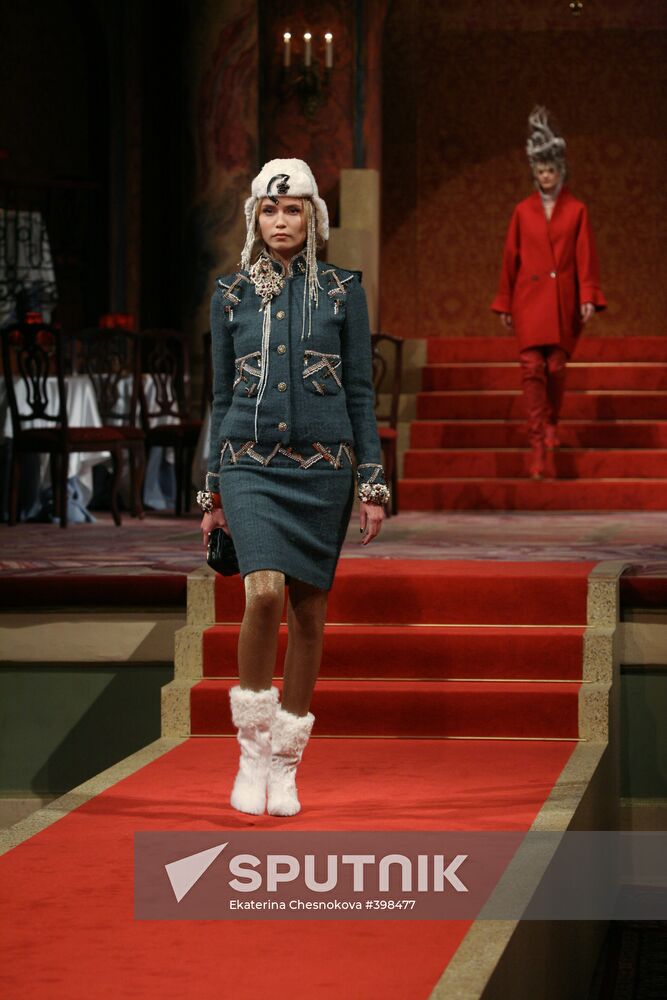 Chanel presents Paris-Moscow Collection at Maly Theatre