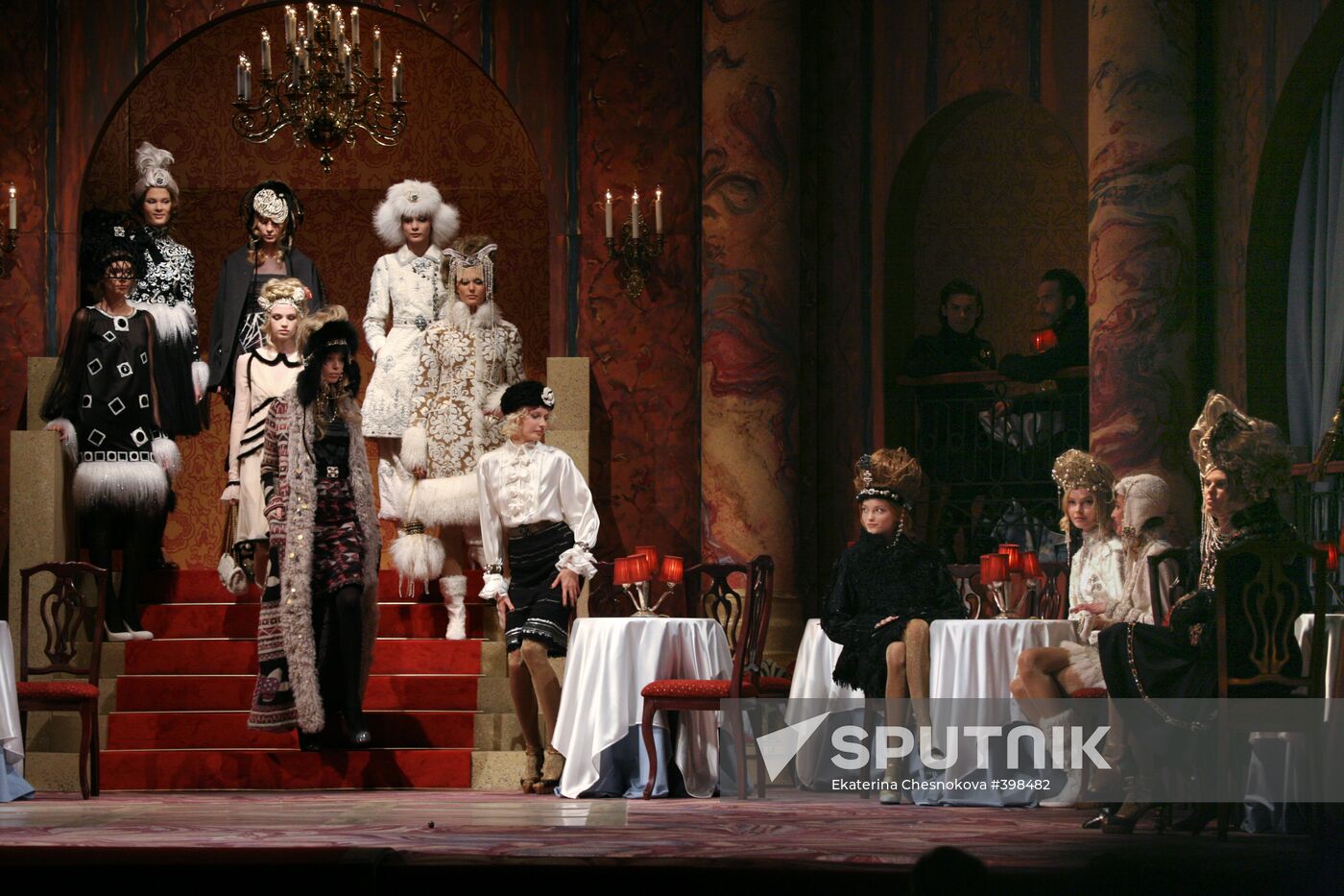 Chanel presents Paris-Moscow Collection at Maly Theatre