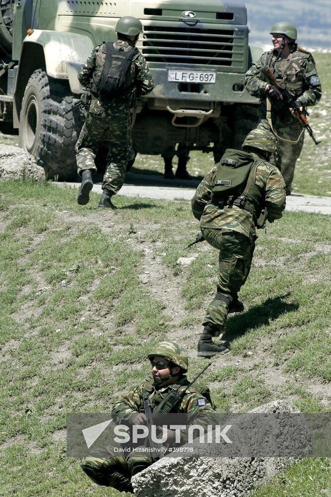 NATO exercise Cooperative Longbow 2009 nears end in Georgia