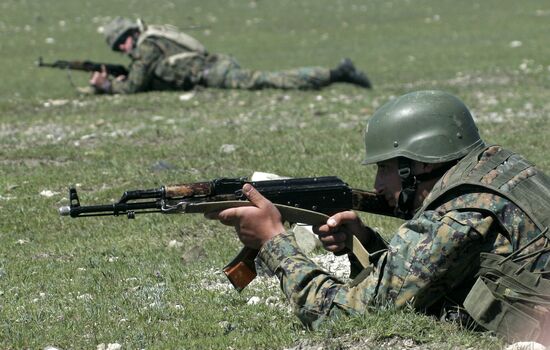NATO exercises code-named Cooperative Longbow 09 in Georgia