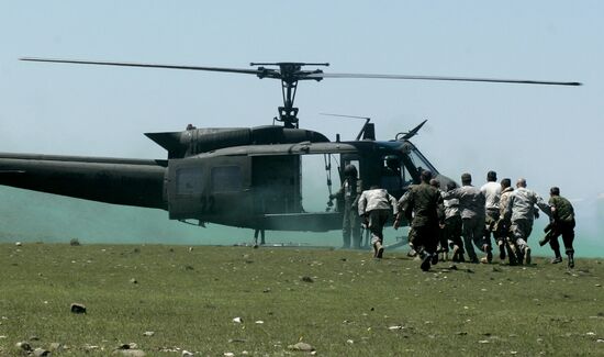 NATO exercises code-named Cooperative Longbow 09 in Georgia