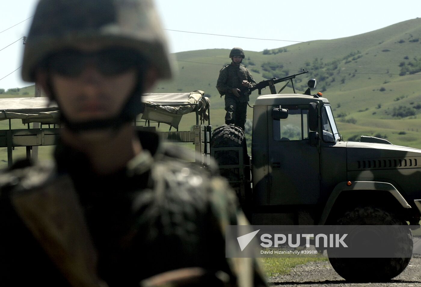 NATO exercises code-named Cooperative Longbow 09 in Georgia