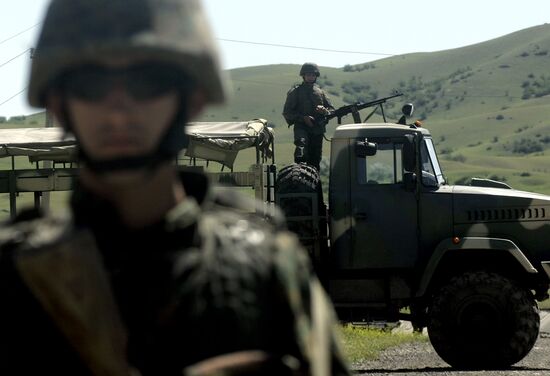 NATO exercises code-named Cooperative Longbow 09 in Georgia