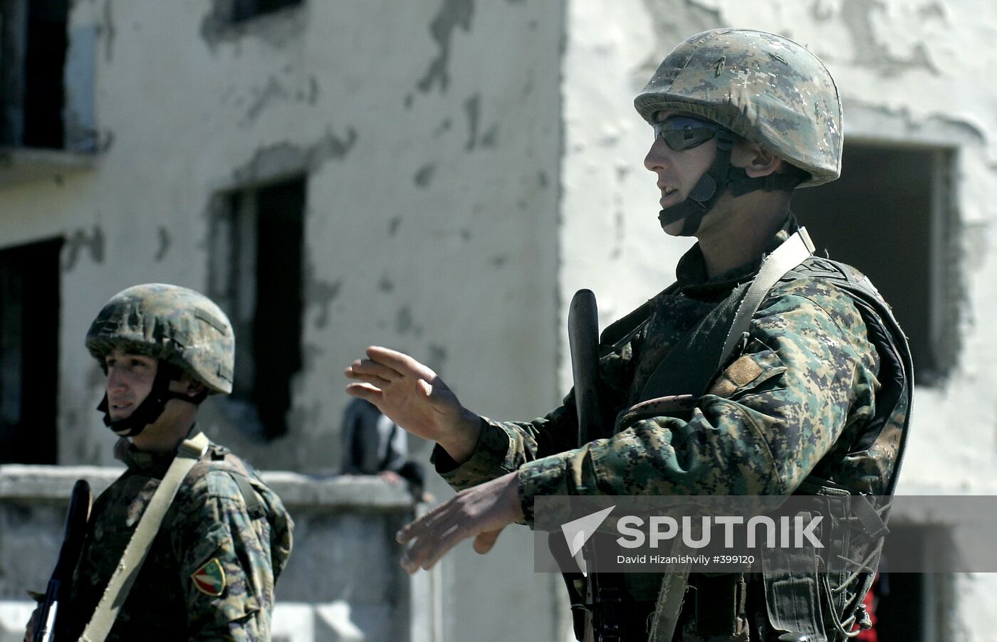 NATO exercises code-named Cooperative Longbow 09 in Georgia