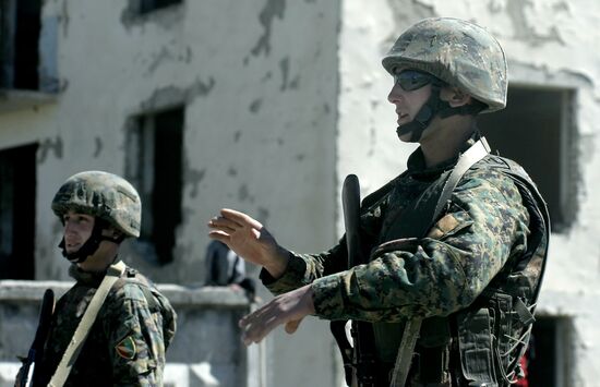 NATO exercises code-named Cooperative Longbow 09 in Georgia