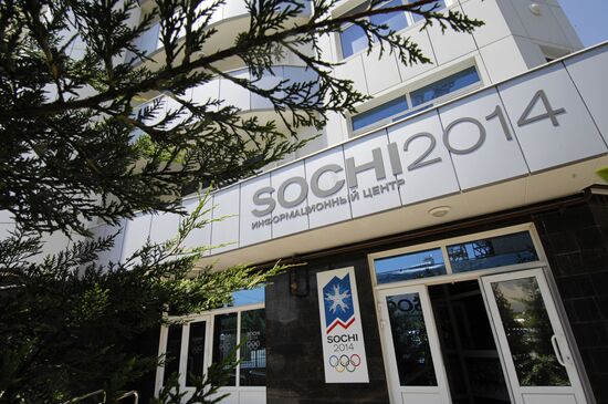 Joint Information Center Sochi 2014 in Sochi