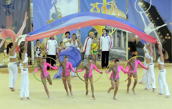 Opening of Zhemchuzhina Olympic School of Gymnastics