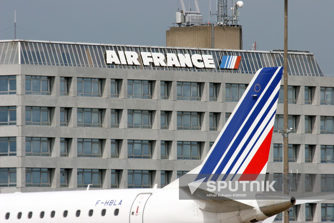 Air France passenger airliners