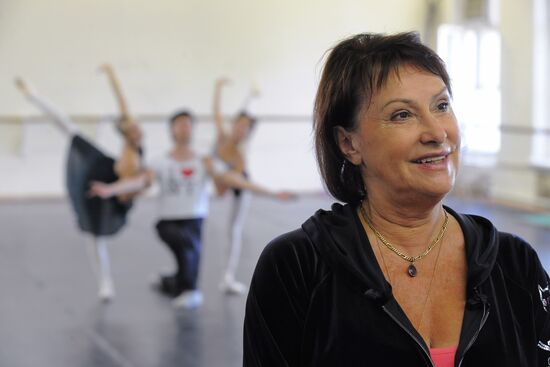 Rehearsal of a gala on Natalia Kasatkina's 75th birthday